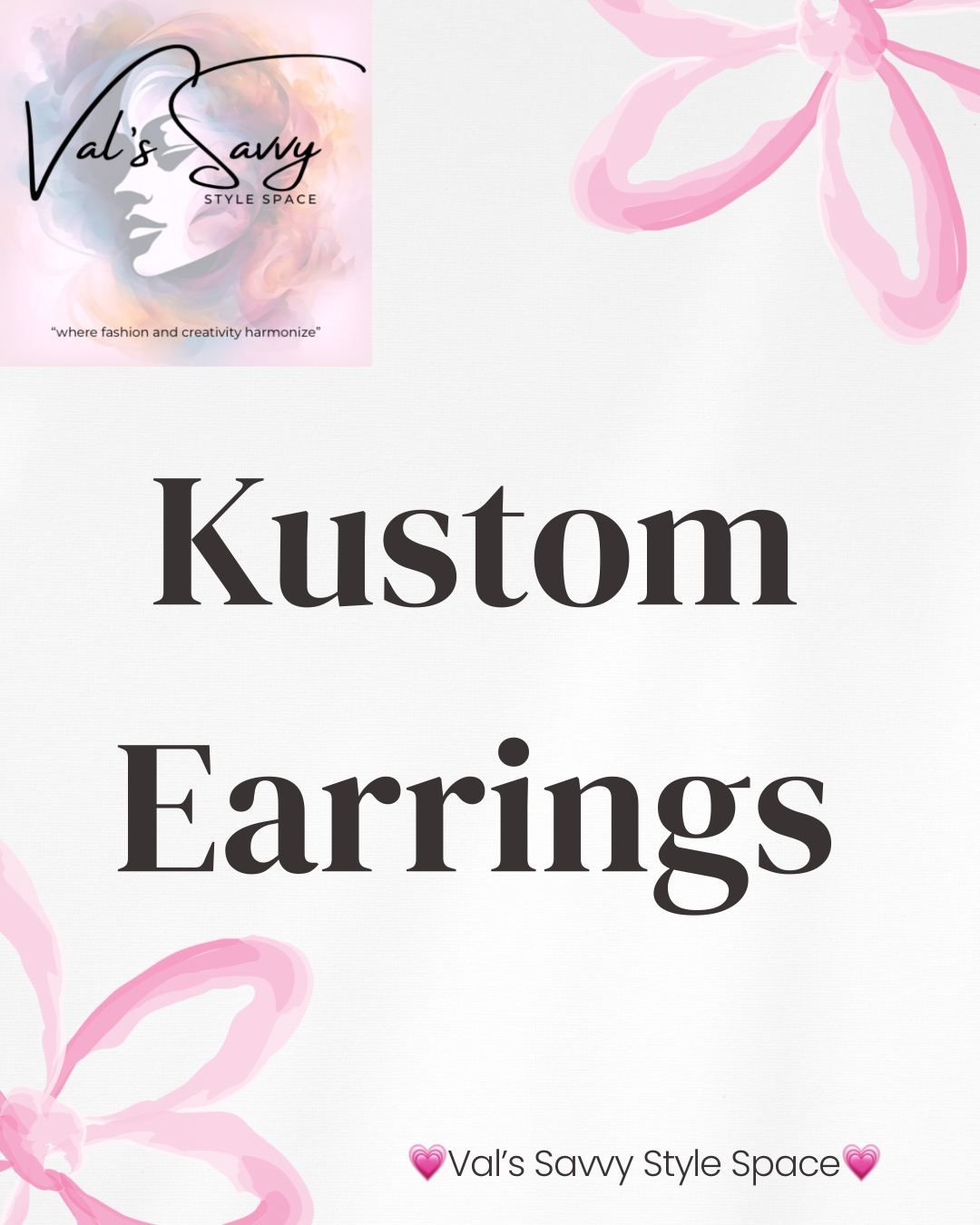 Kustom Earrings