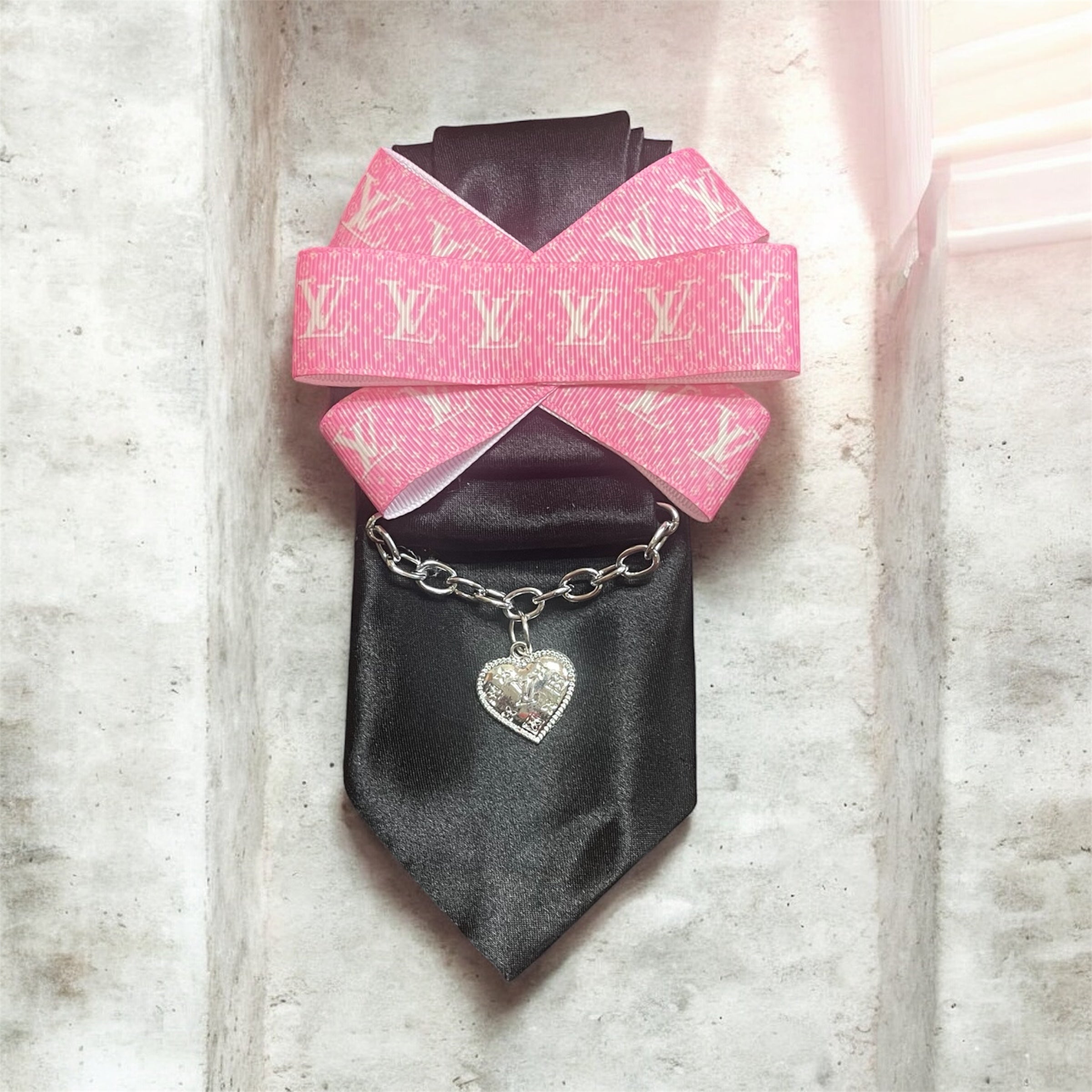 Shorty Tie Collection-Pink L