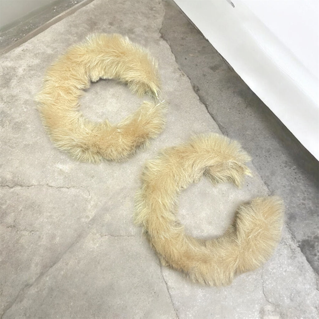 Kustom Faux Fur Set-Tan