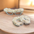 Kustom Faux Fur Set-Tan