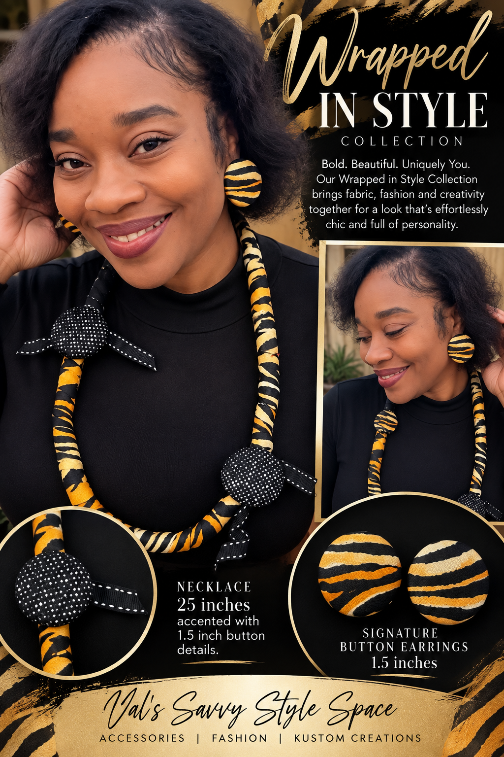 WIS Savvy Safari Necklace Set