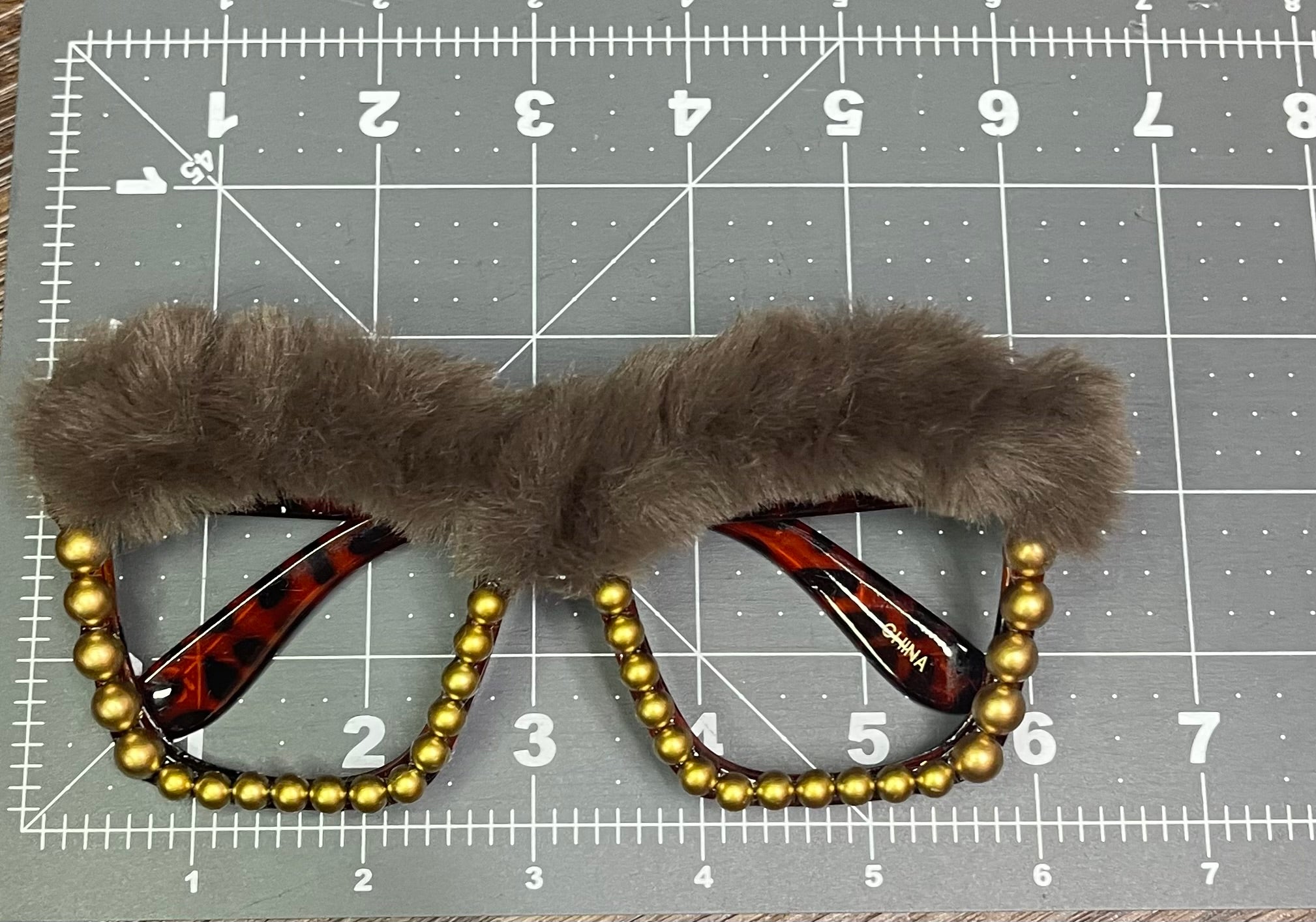 Kustom Faux Fur Set-Brown