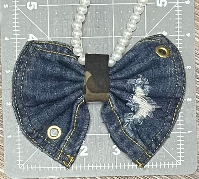 Handmade Denim/Camo Set