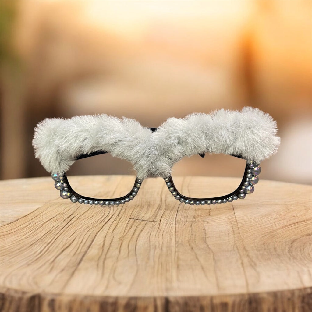 Kustom Faux Fur Set-Grey