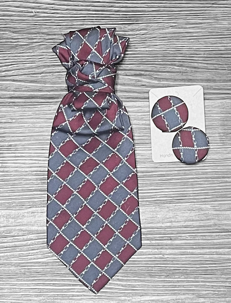Tie and Earring Set