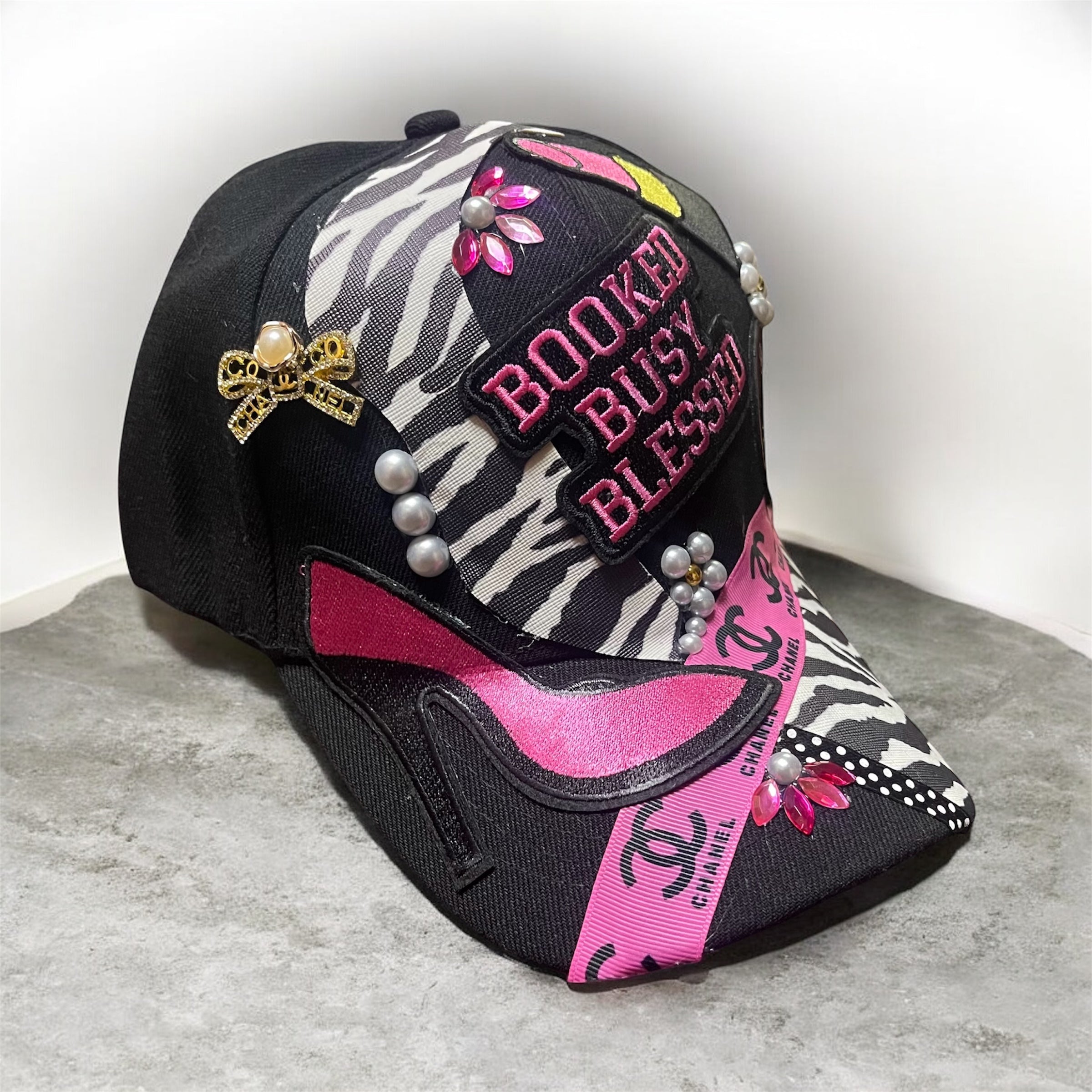 Kustom Hat-Booked Busy Blessed