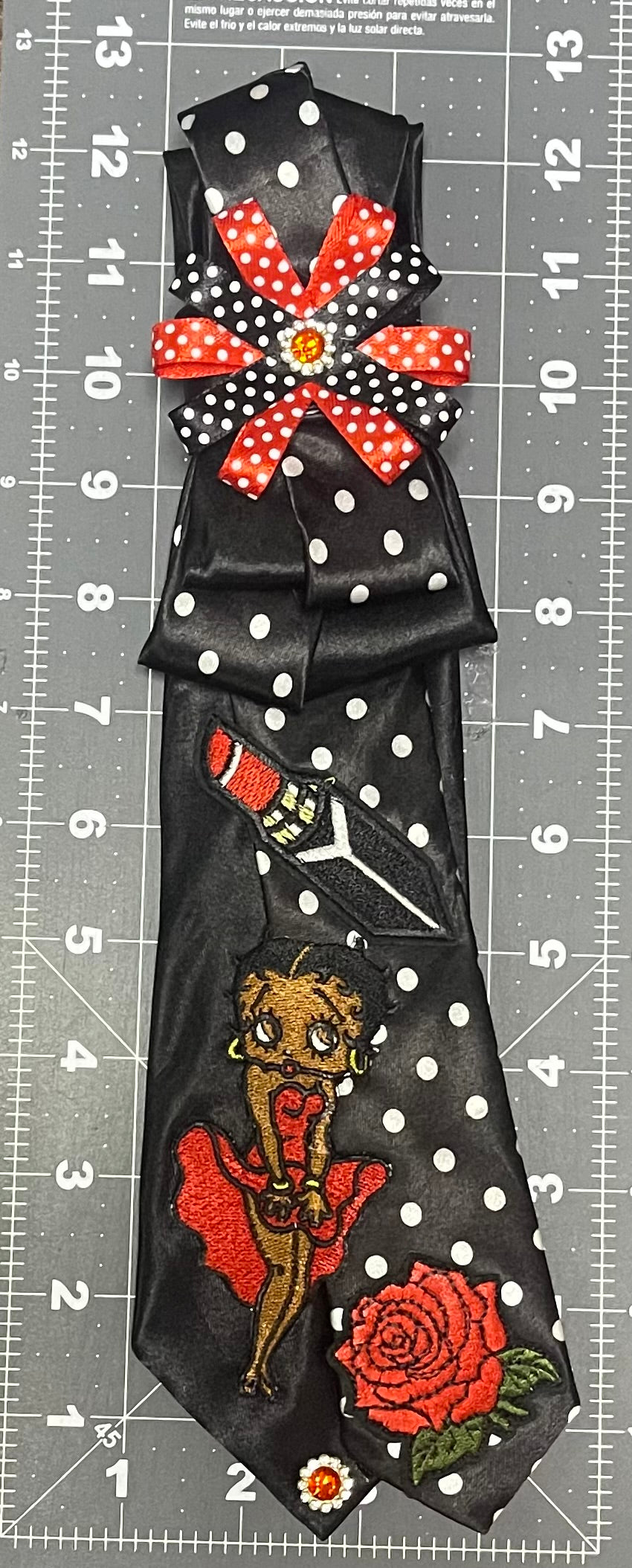 Kustom Double Val Tie-Polka Dot Betty