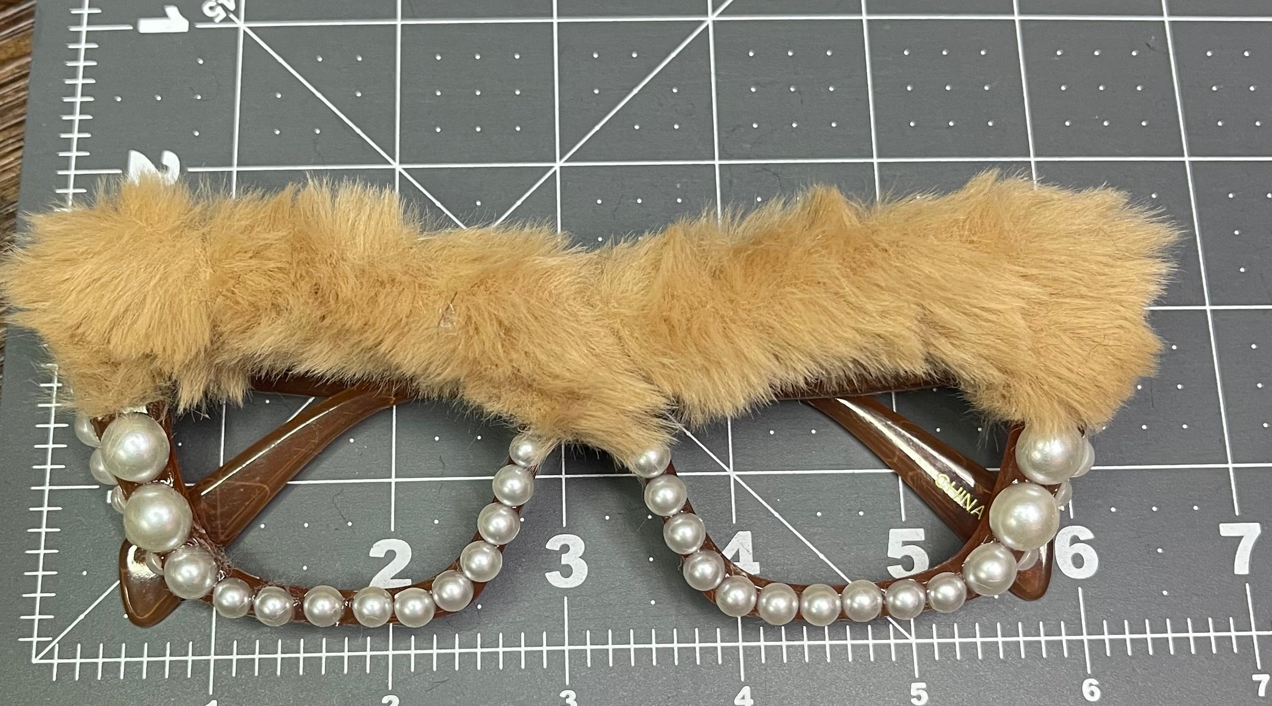 Kustom Faux Fur Set-Tan