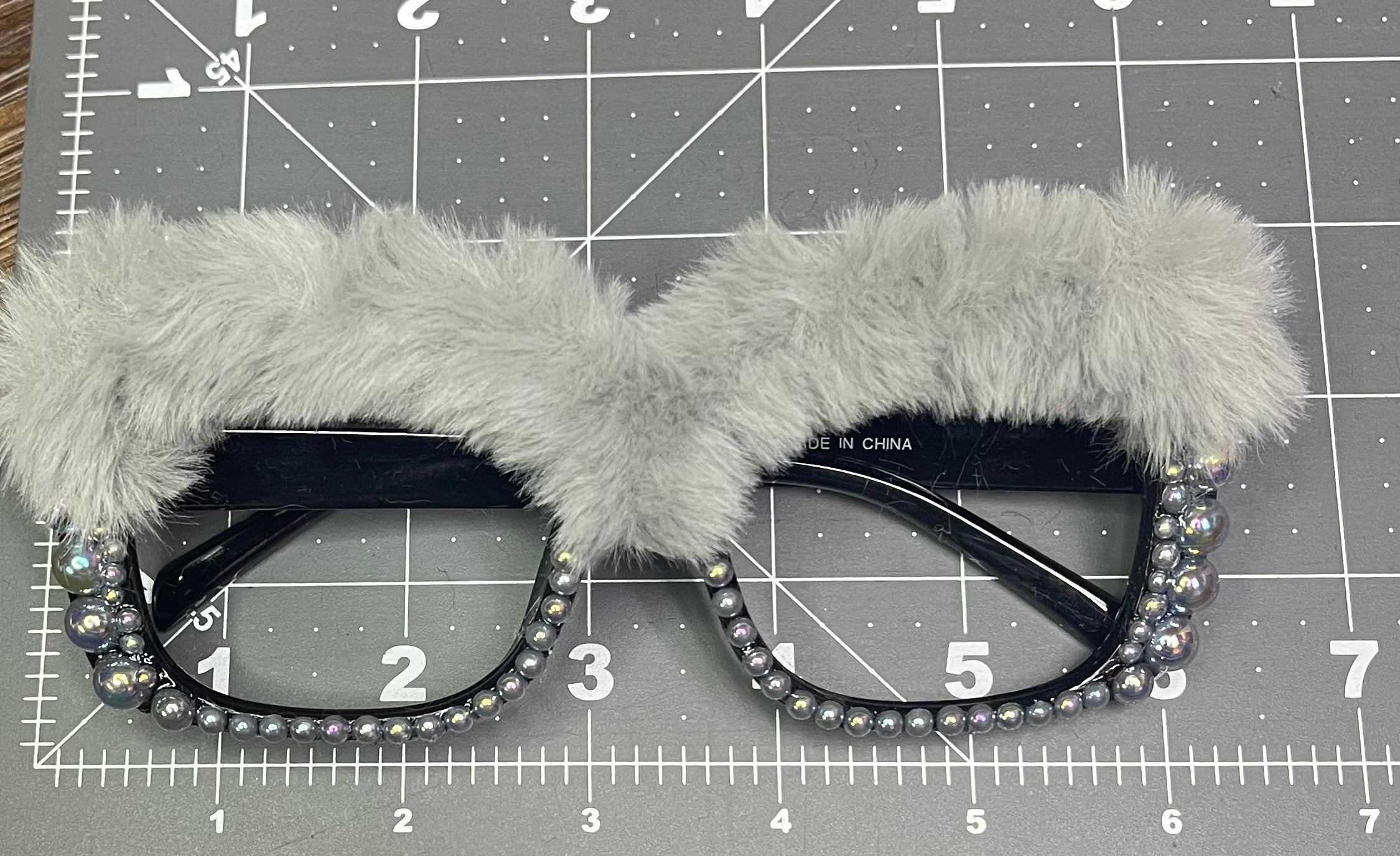 Kustom Faux Fur Set-Grey