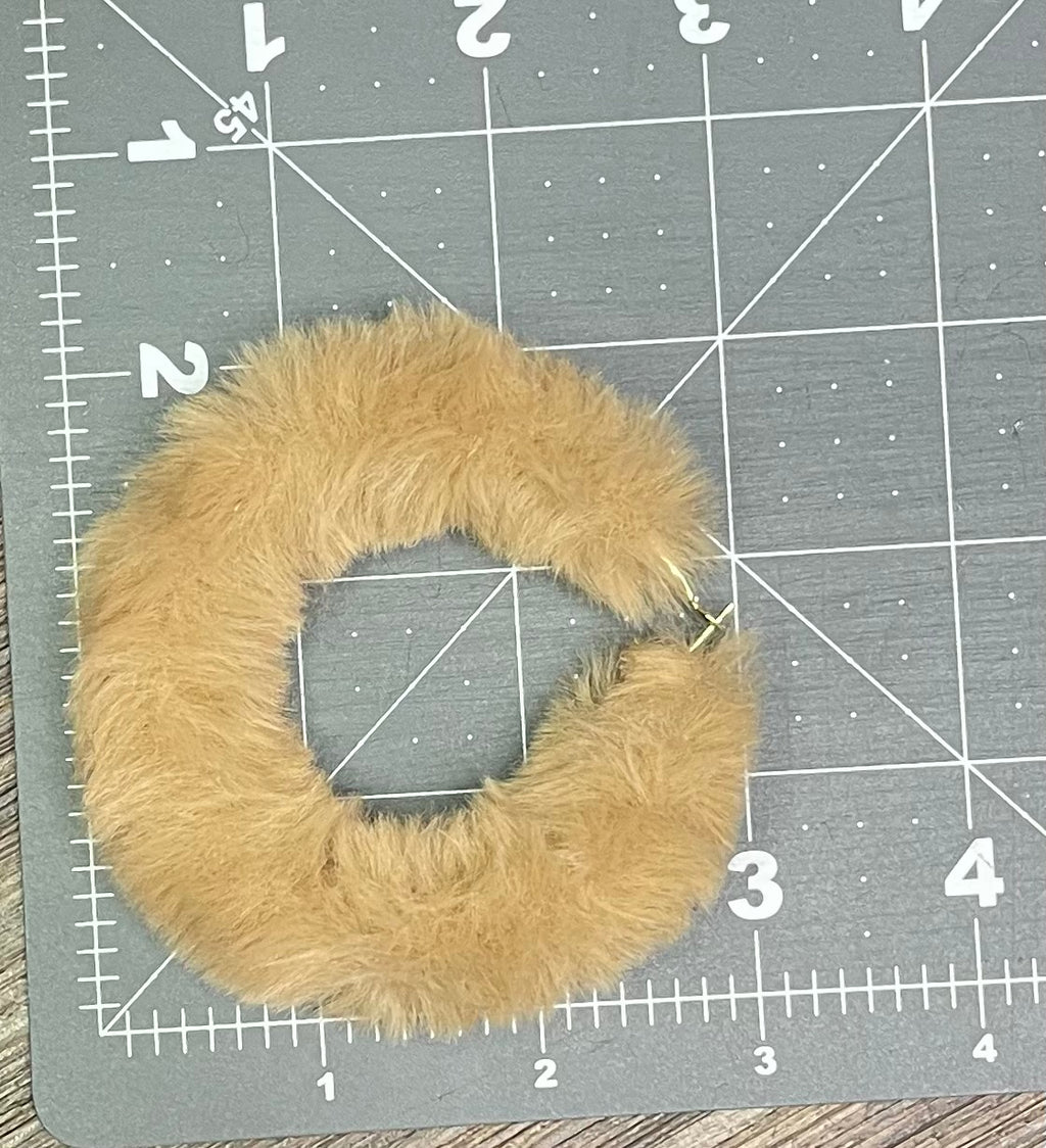 Kustom Faux Fur Set-Tan