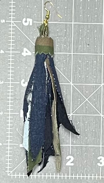 Handmade Denim/Camo Set