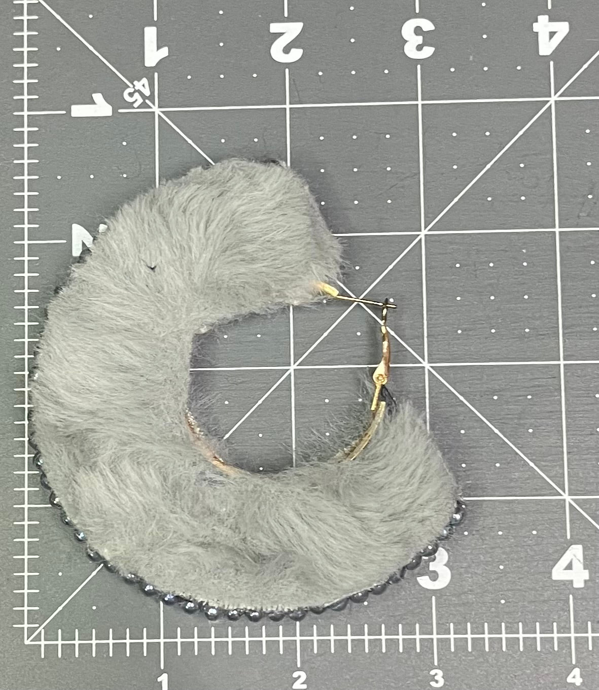 Kustom Faux Fur Set-Grey