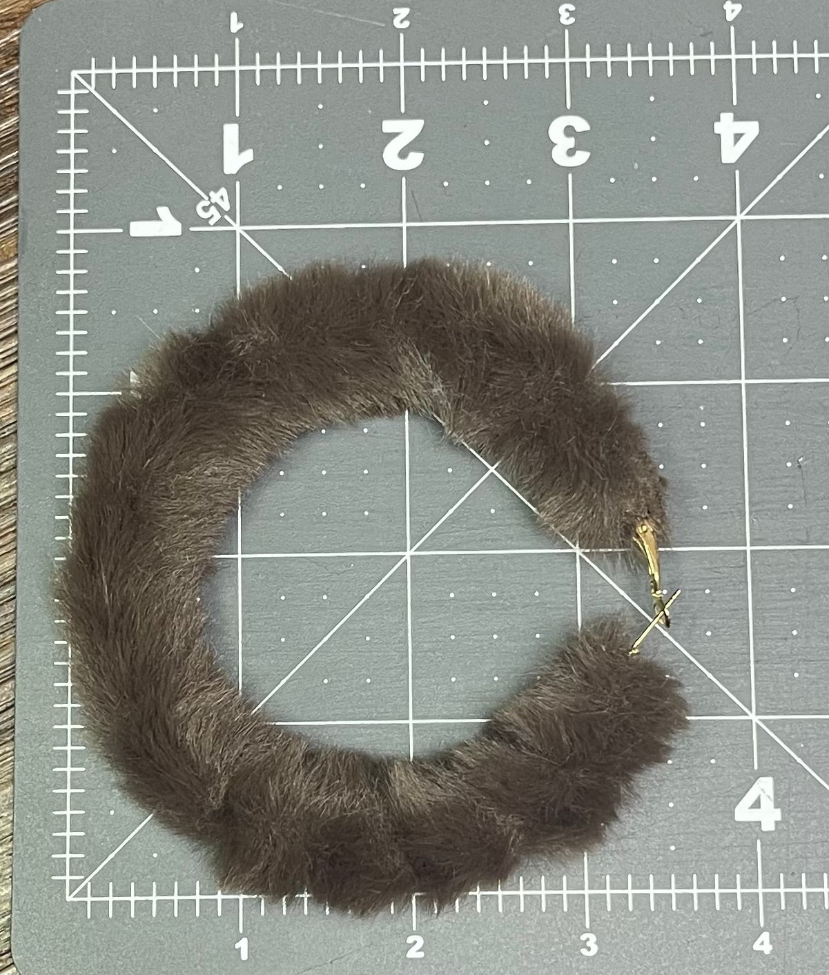 Kustom Faux Fur Set-Brown