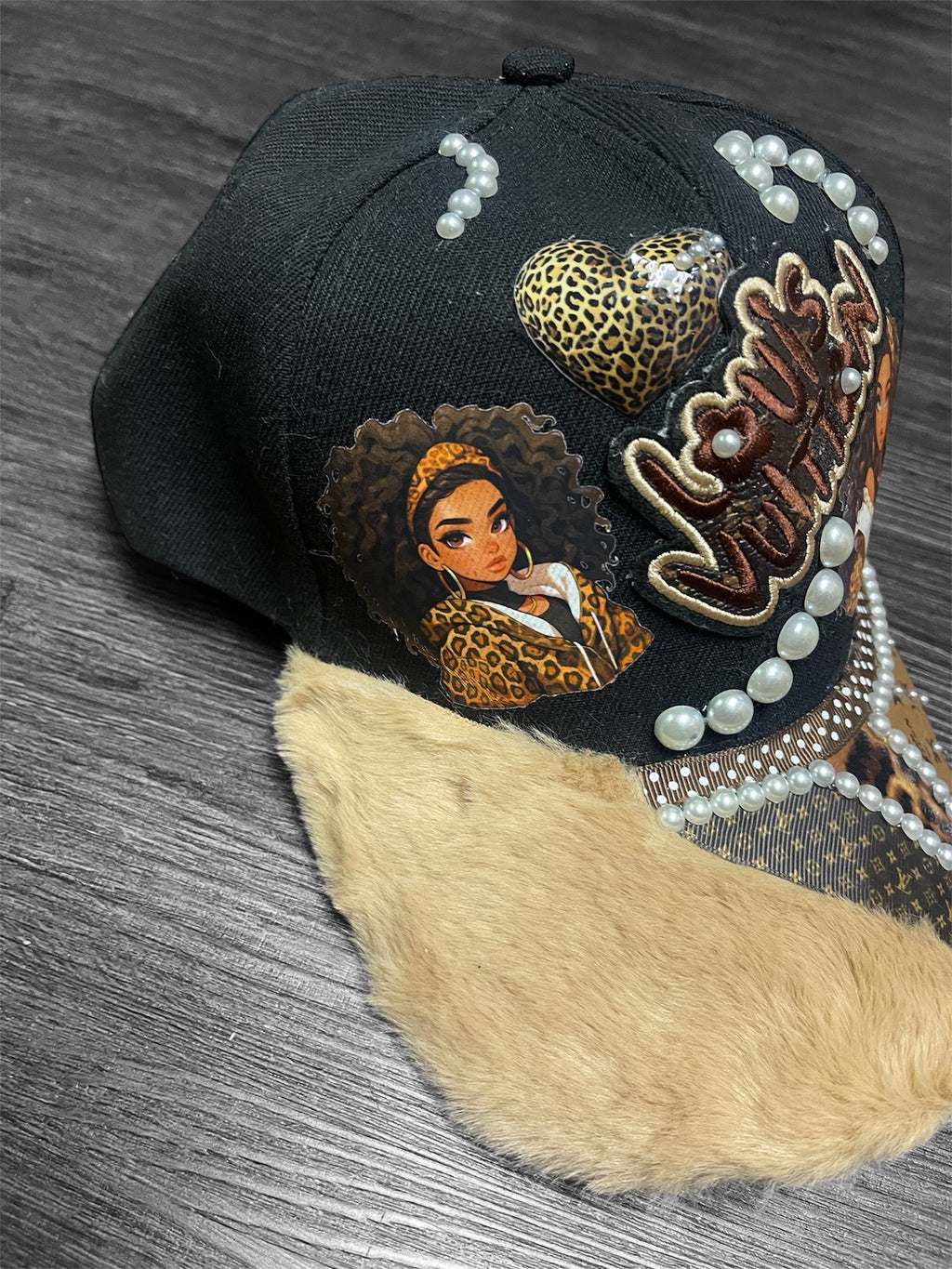Kustom Hat-Faux Fur